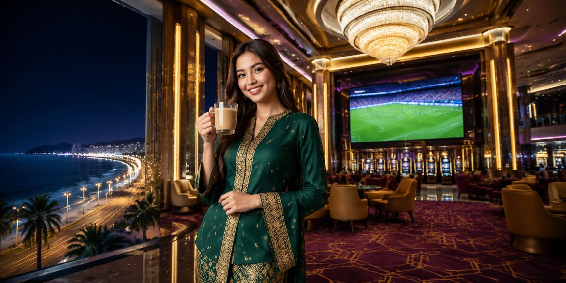 Penggemar sukan membuat pertaruhan bola sepak sempena Hari Raya di Kuantan