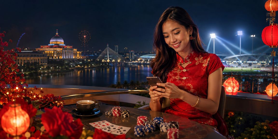 Permainan poker di Putrajaya dengan gaya tempatan